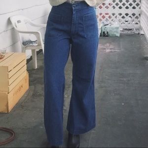 Vintage 60’s 70’s Seafarer Bellbottoms Sz 26”/27”